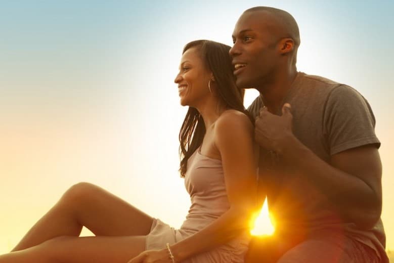 beautiful black couple