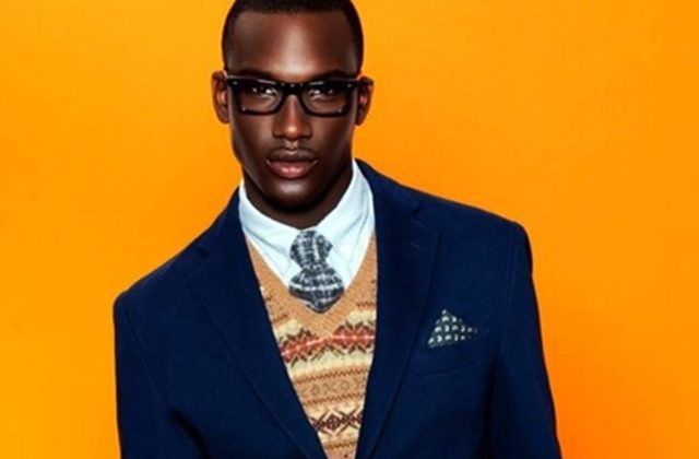 Smartly dressed black man
